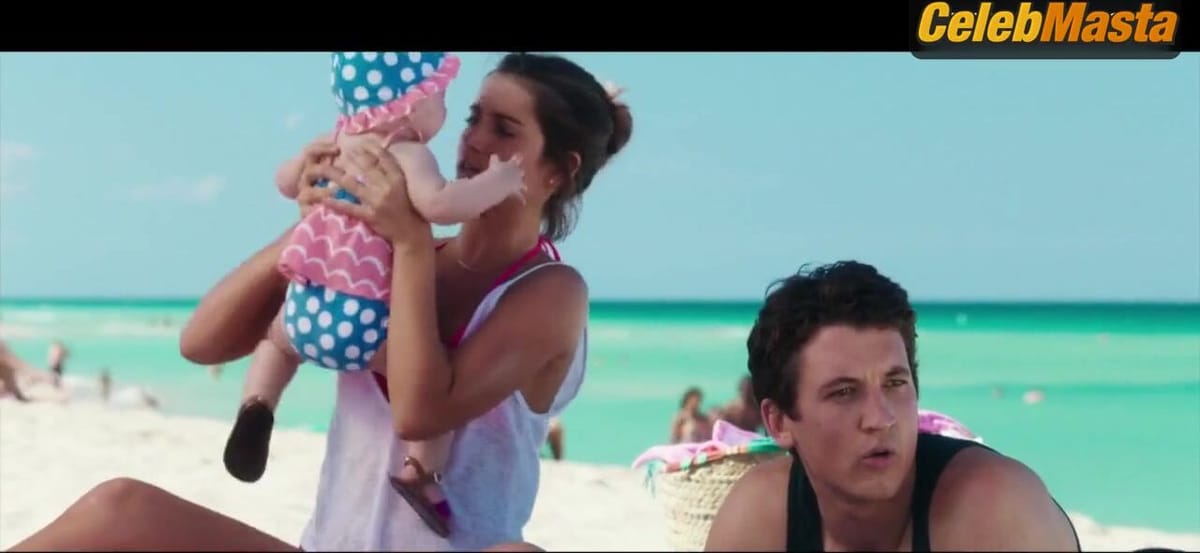 Ana de Armas Swimsuit Scene from War Dogs