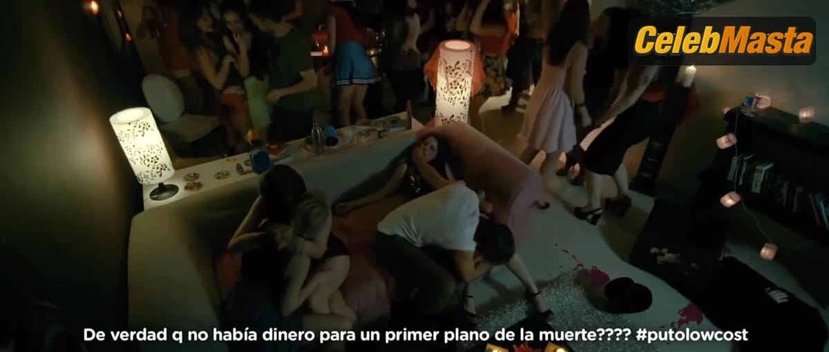 Diana Gomez, Irina Vega, Eris Maximo and Ana de Armas Booty, Thong Scene from Faraday
