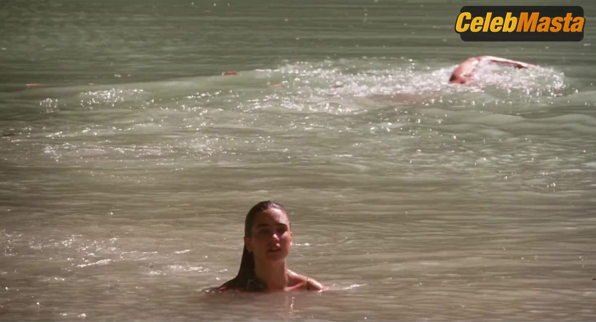 Jennifer Connelly's Swimsuit Scene in The Hot Spot