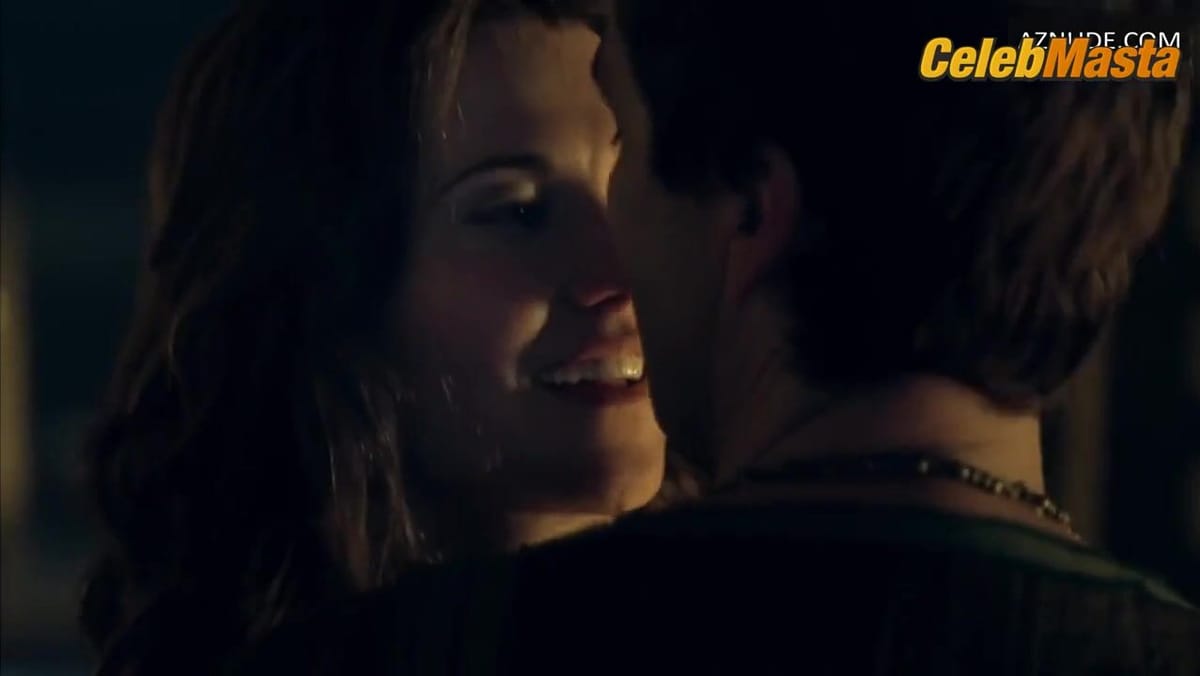 Lucy Lawless Bares Tits Scene in Spartacus Gods Of The Arena