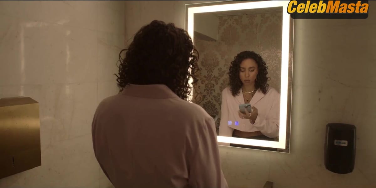 Emma Ferreira and Jordana Brewster's Lesbian Sex Scene in Neon