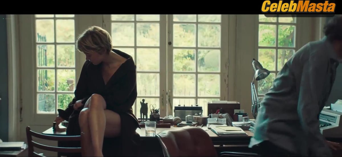Lea Seydoux Bares Tits in Scene from Tromperie