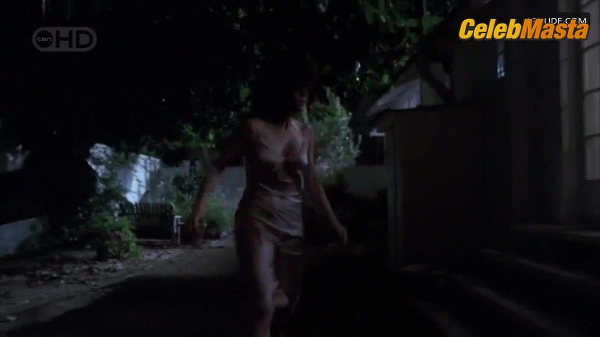 Carla Gugino Boobs Scene in Threshold