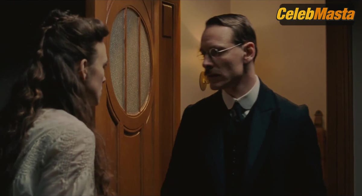 Keira Knightley Bares Tits in A Dangerous Method Scene