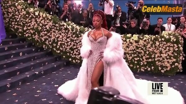Megan Thee Stallion Sexy Scene from E! Live From The Red Carpet