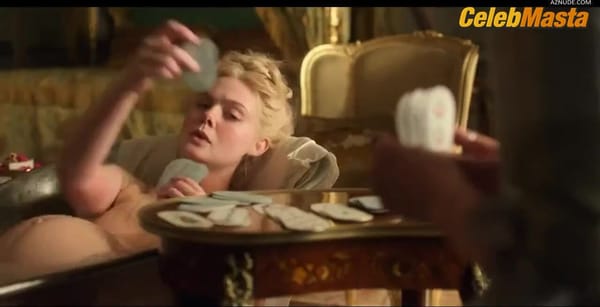 Elle Fanning's Alluring Scene in The Great