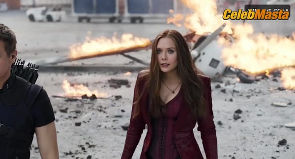 Elizabeth Olsen's Hot Scene in Captain America Civil War
