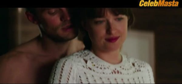 Dakota Johnson's Breasts and Bikini Scene in Fifty Shades Freed