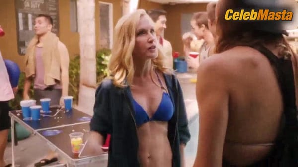 Kate Walsh and Angela Kinsey Swimsuit Scene in Bad Judge