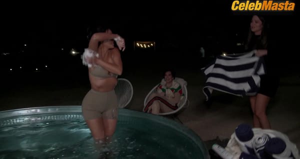 Kim Kardashian West Shows Underwear Scene in The Kardashians