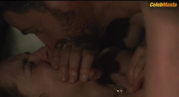 Riley Keough's Booty, Boobs Scene in The Lodge