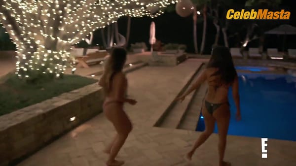 Kourtney Kardashian and Addison Rae Flaunt Bikini Scene in Keeping Up With The Kardashians