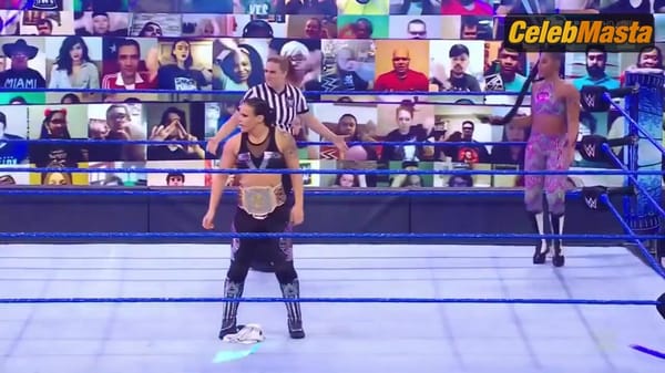 Sasha Banks Flaunts Her Breasts in a Scene from WWE Smackdown!