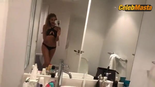 Micaela Schafer's Lesbian Scene with Naked Booty in Micaela Schaefer & Sarah Joelle Jahnel