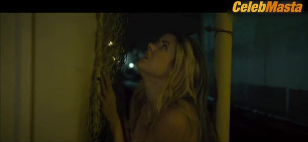 Elisabeth Hower Boobs, Ass Scene in Escape Room