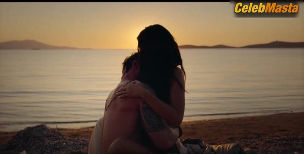 Tuba Buyukustun Bares Breasts in Underwear Scene in Another Self