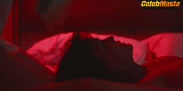 Carla Gugino and Gaite Jansen's Boobs and Bush Scene in Leopard Skin