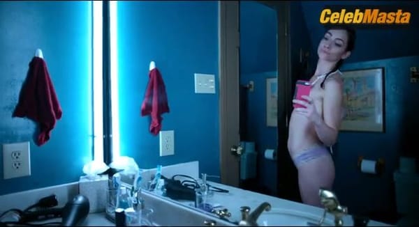 Melissa Saint-Amand's Swimsuit and Tits Scene in Haunting On Fraternity Row