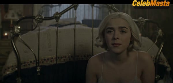 Kiernan Shipka Strips to Her Underwear in a Scene in Chilling Adventures Of Sabrina