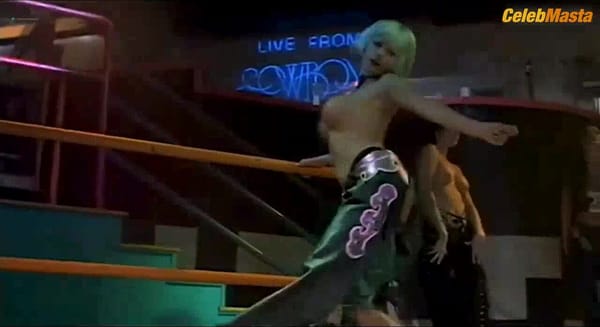 Julie Strain Flaunts Booty and Breasts Scene in The Dallas Connection