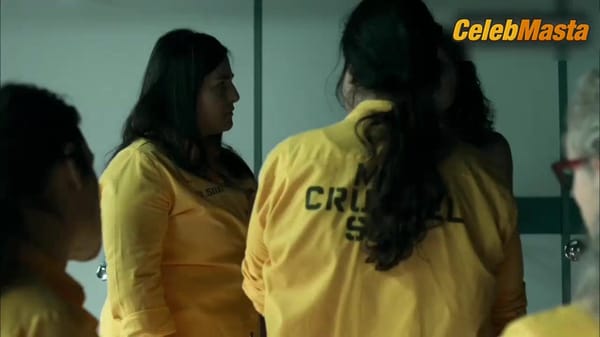 Maggie Civantos and Olivia Delcan Show Underwear in Locked Up Scene