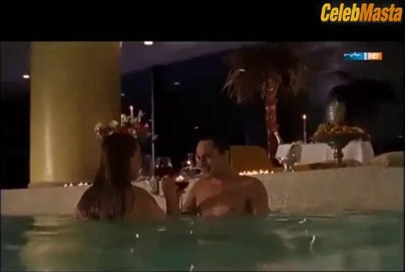Aglaia Szyszkowitz Bares Breasts Scene in Polizeiruf 110