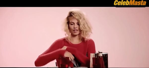 Hailey Clauson's Tits, Underwear Scene in Love Advent