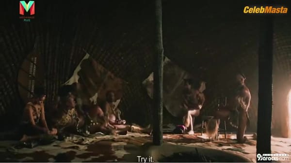Nomzamo Mbatha and Dawn Thandeka King's Tits Scene in Shaka Ilembe