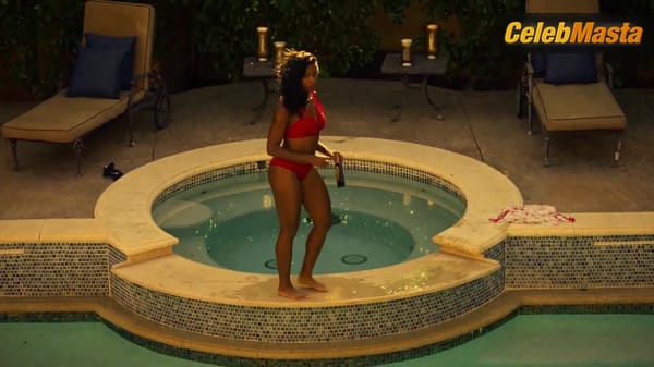 Javicia Leslie's Swimsuit Scene in The Family Business
