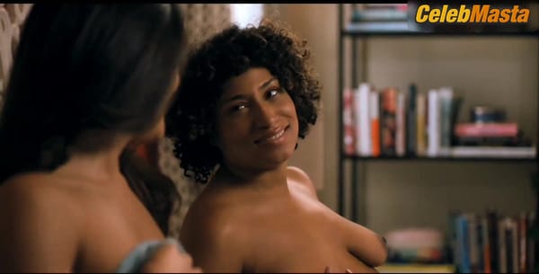 Arienne Mandi and Rosanny Zayas Show Tits in Lesbian Scene, The L Word Generation Q