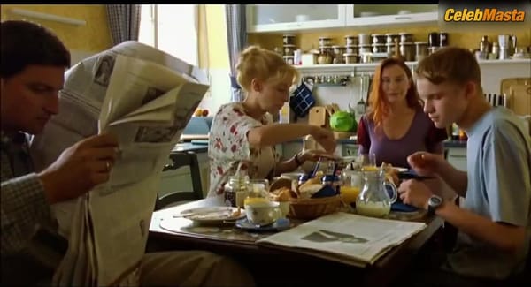 Andrea Sawatzki Flaunts Tits Scene in Harte Jungs