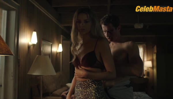 Riley Voelkel Shows Breasts, Underwear in Hightown Scene