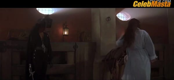 Catherine Zeta-Jones Shows Her Tits in a Scene in The Mask Of Zorro