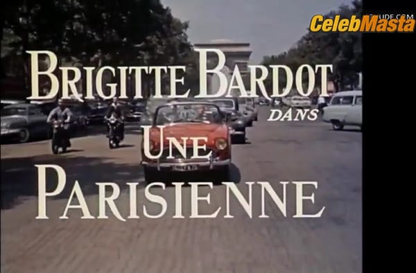 Brigitte Bardot Reveals Butt, Tits Scene in Une Parisienne