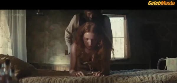 Annalise Basso's Boobs Scene in The Good Time Girls