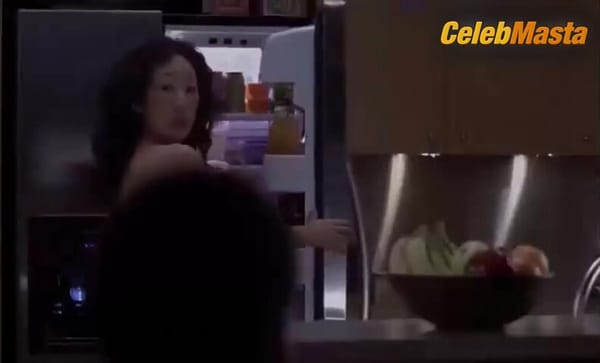 Sandra Oh Shows Sex Appeal in Scene from Grey's Anatomy