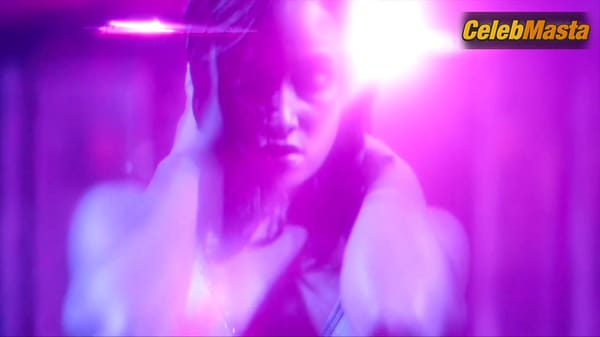 Elarica Gallacher's Tits, Thong Scene in P-valley