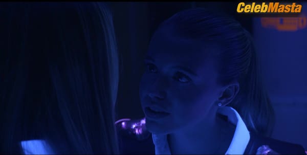 Maddie Phillips and Devon Hales Lesbian Scene in Teenage Bounty Hunters