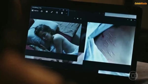 Marjorie Estiano Shows Off Sex Scene in Sob Pressao