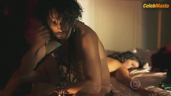 Carol Castro Bares Butt and Tits Scene in Velho Chico