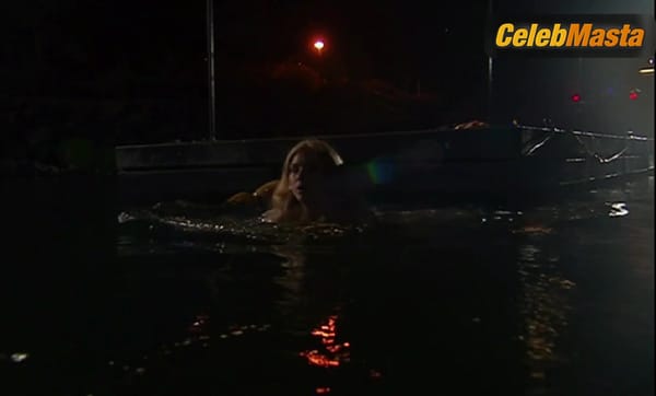 Fiona Gubelmann Booty, Underwear Scene in Blue Demon