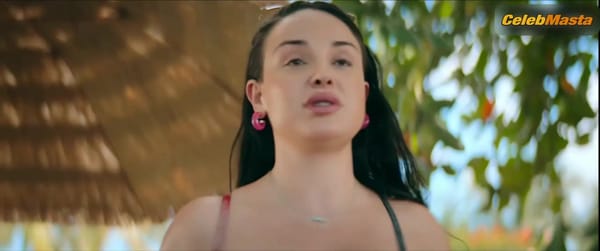 Eva Huault Shows Boobs, Swimsuit Scene in Coka Chicas
