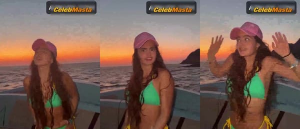 Tania Nicole Ass, Boobs Scene from Tania Nicole In Tania Nicole Luce Sexy Y Atractiva En Bikini Verde. // Tania Nicole Looks Sexy And Attractive In A Green Swimsuit.