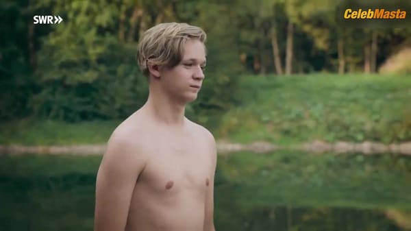 Nadja Sabersky Swimsuit Scene from Daheim In Den Bergen