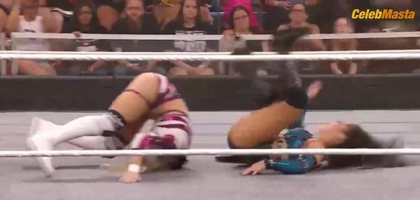 Roxanne Perez and Lola Vice's Booty, Underwear Scene in Wwe Nxt