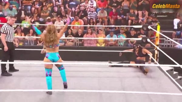 Lola Vice Flaunts Butt, Tits Scene in Wwe Nxt