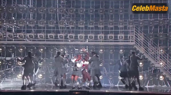 Doechii Underwear Scene at The Grammy Awards