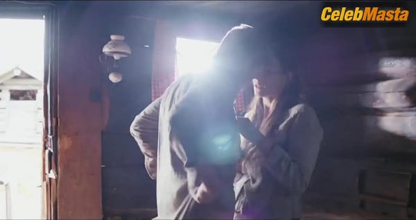 Anna Kaminski's Boobs Scene in The Deserter