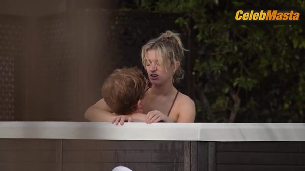 Chelsea Frei Swimsuit Scene from The Paper