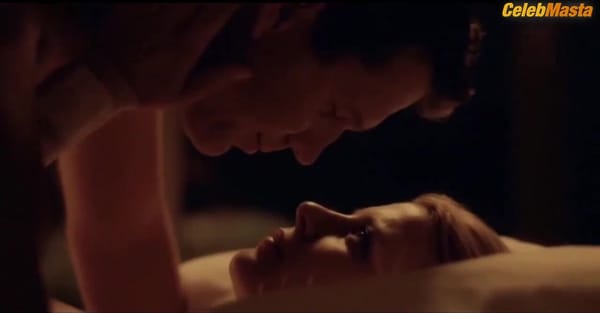 Jordis Triebel's Boobs Scene in Blochin Die Lebenden Und Die Toten